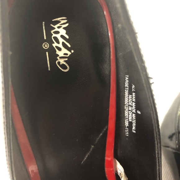 Mossimo Black & Red Stiletto High Heels 8 - Picture 5 of 8